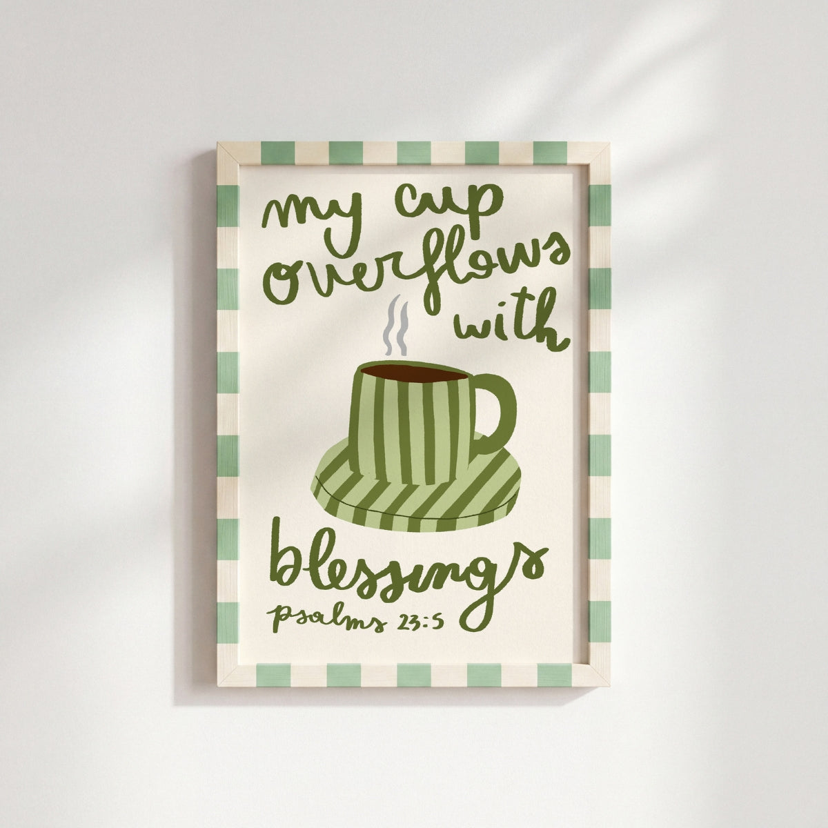 Christian Scripture Poster, Christian Wall Decor