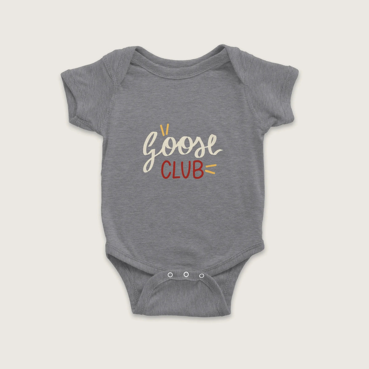 Goose Club – Baby Short Sleeve Bodysuit