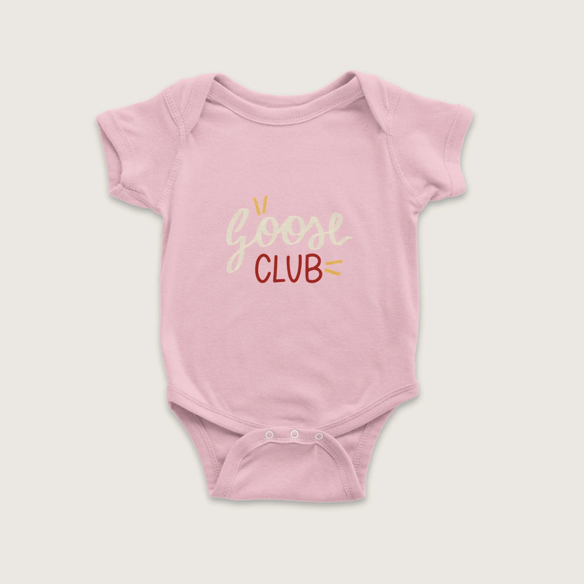 Goose Club – Baby Short Sleeve Bodysuit