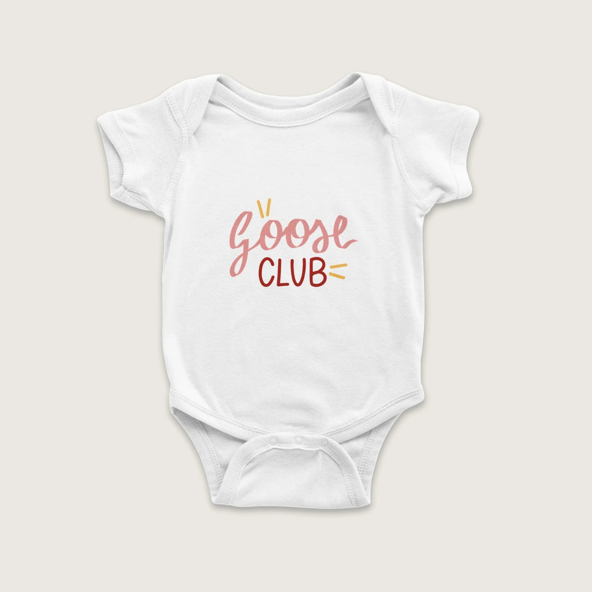 Goose Club – Baby Short Sleeve Bodysuit
