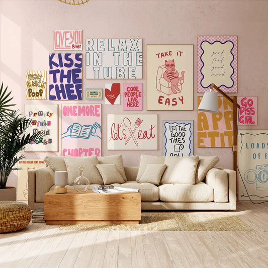Handmade Quote Decor, over 200 prints