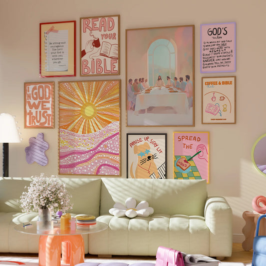 Handmade Christian Decor, over 250 prints