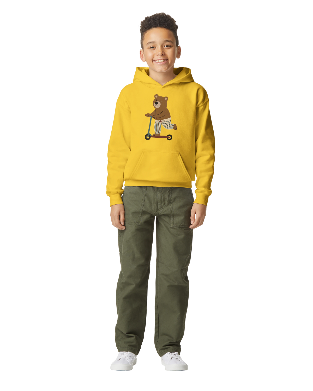 Scooter Bear – Sweat à capuche pour enfants