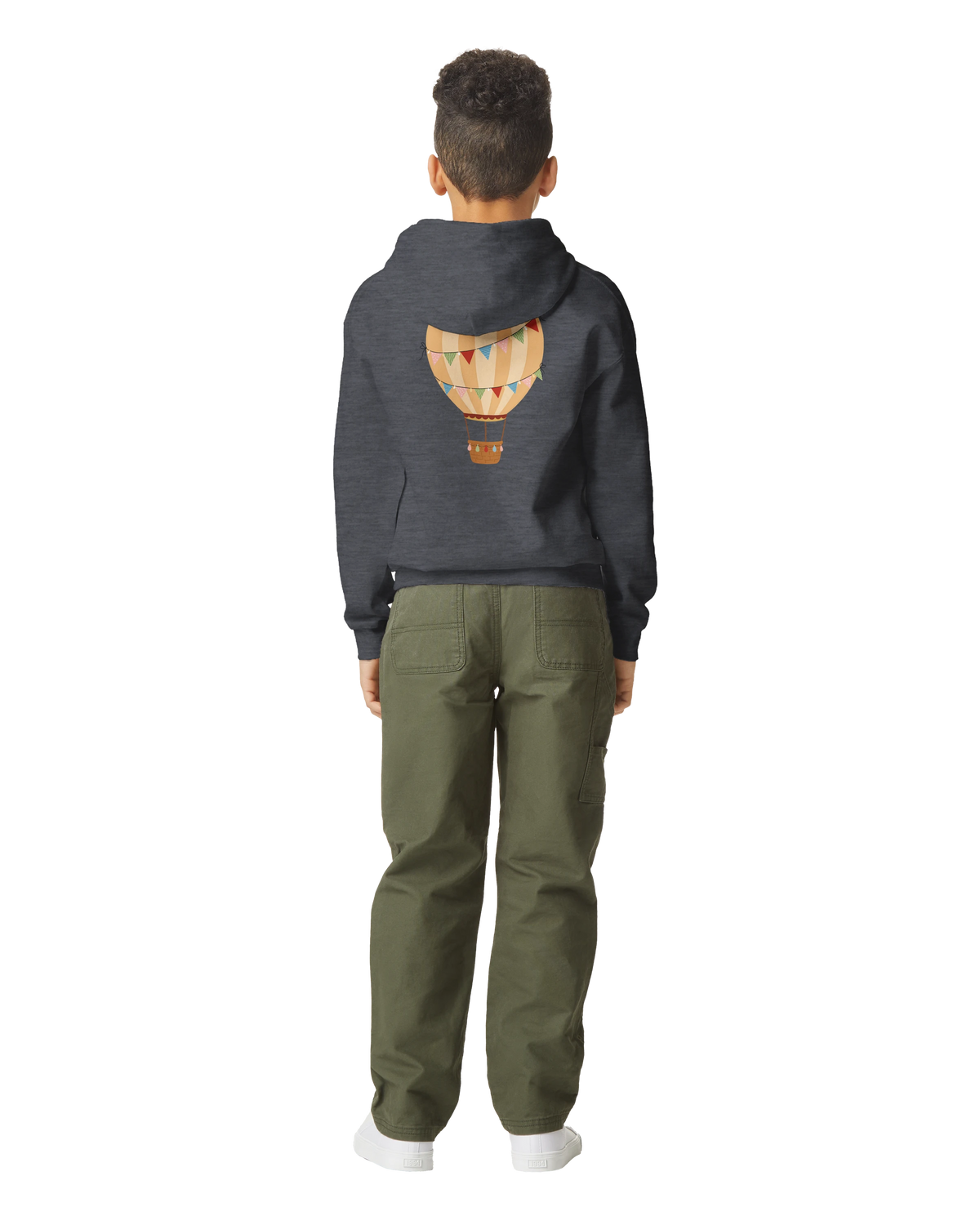 Dream Big Hot Air Balloon – Sweat à capuche pour enfants