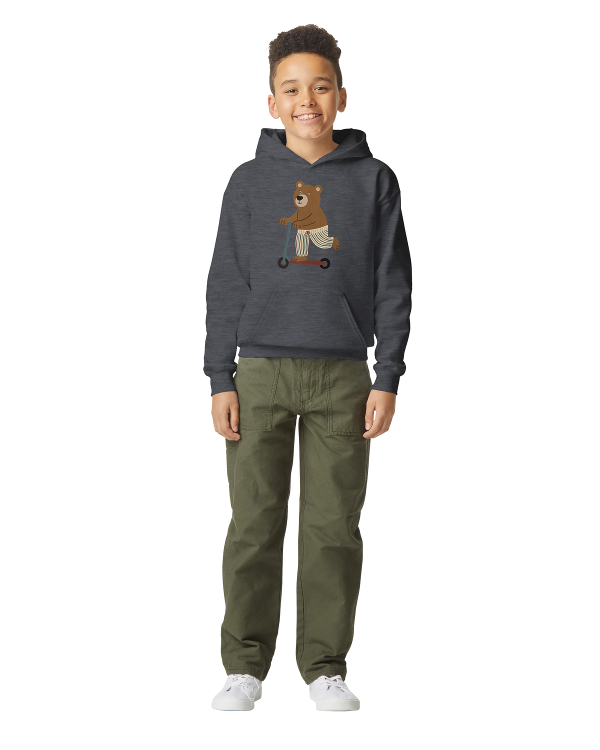 Scooter Bear – Sweat à capuche pour enfants