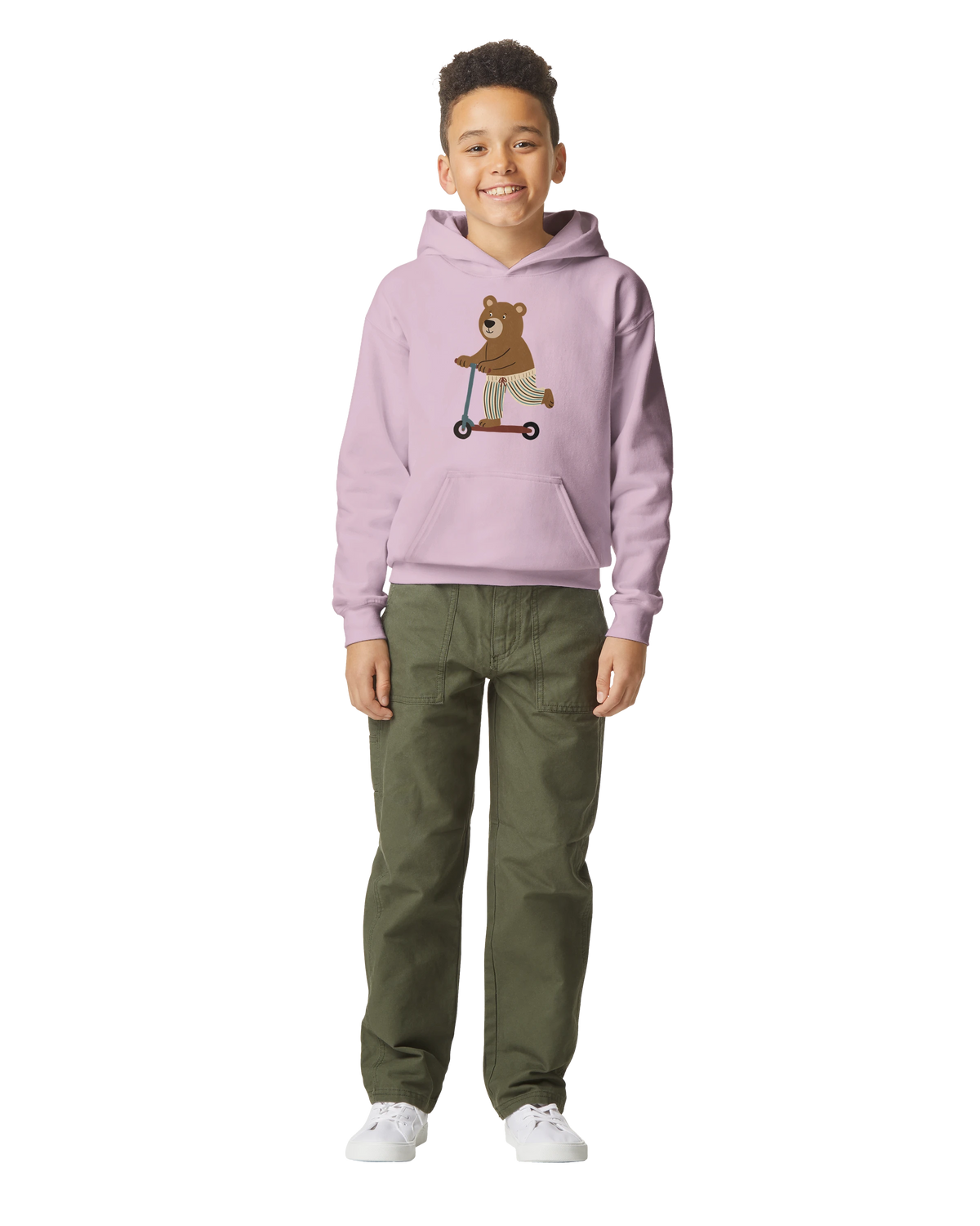 Scooter Bear – Sweat à capuche pour enfants