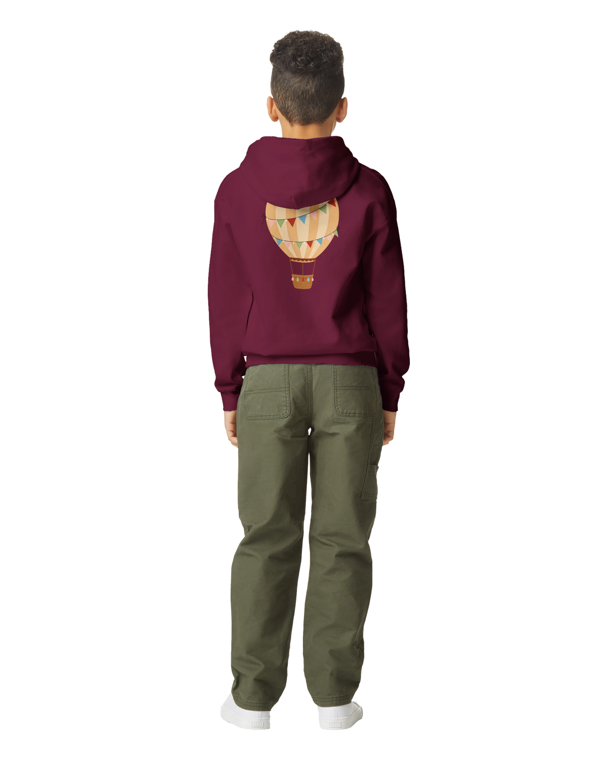 Dream Big Hot Air Balloon – Sweat à capuche pour enfants