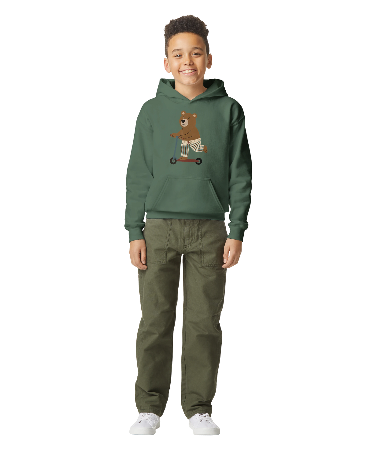 Scooter Bear – Sweat à capuche pour enfants