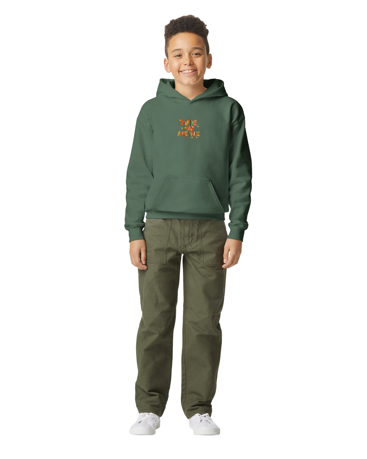 Woodland Adventure Bunnies – Kids Hoodie