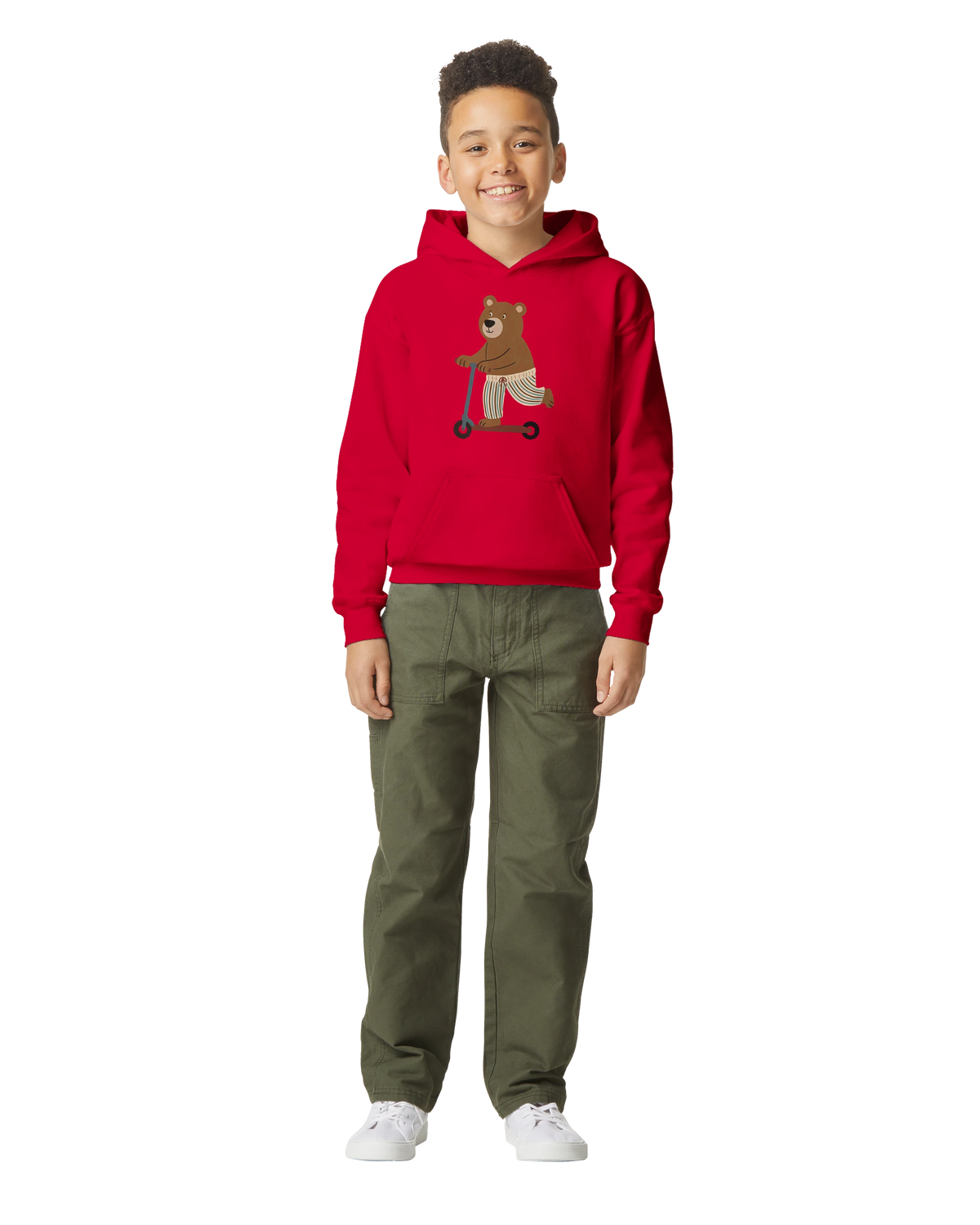 Scooter Bear – Sweat à capuche pour enfants