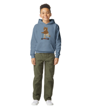 Scooter Bear – Kids Hoodie