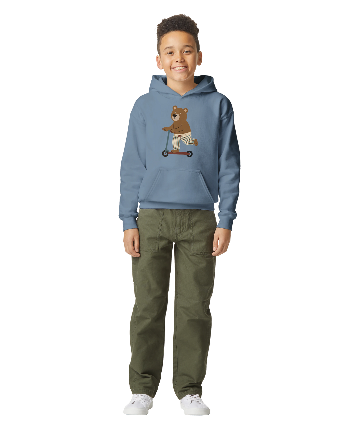 Scooter Bear – Sweat à capuche pour enfants