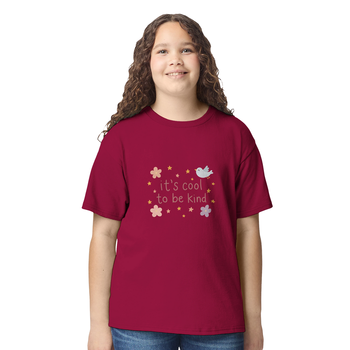 It’s Cool to Be Kind – T-shirt voor kinderen