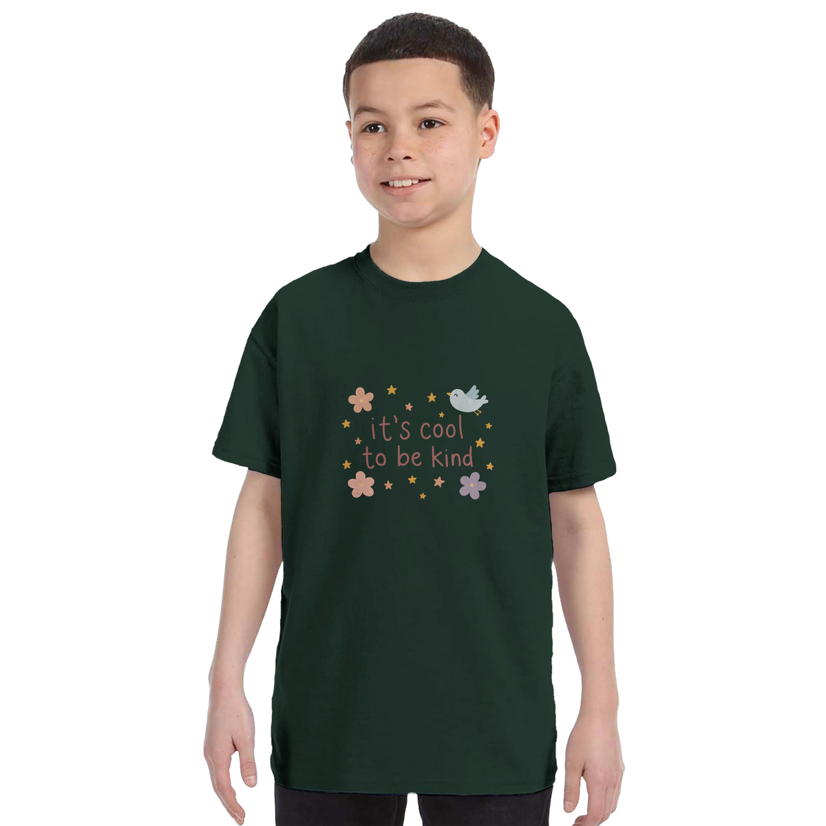 It’s Cool to Be Kind – T-shirt voor kinderen
