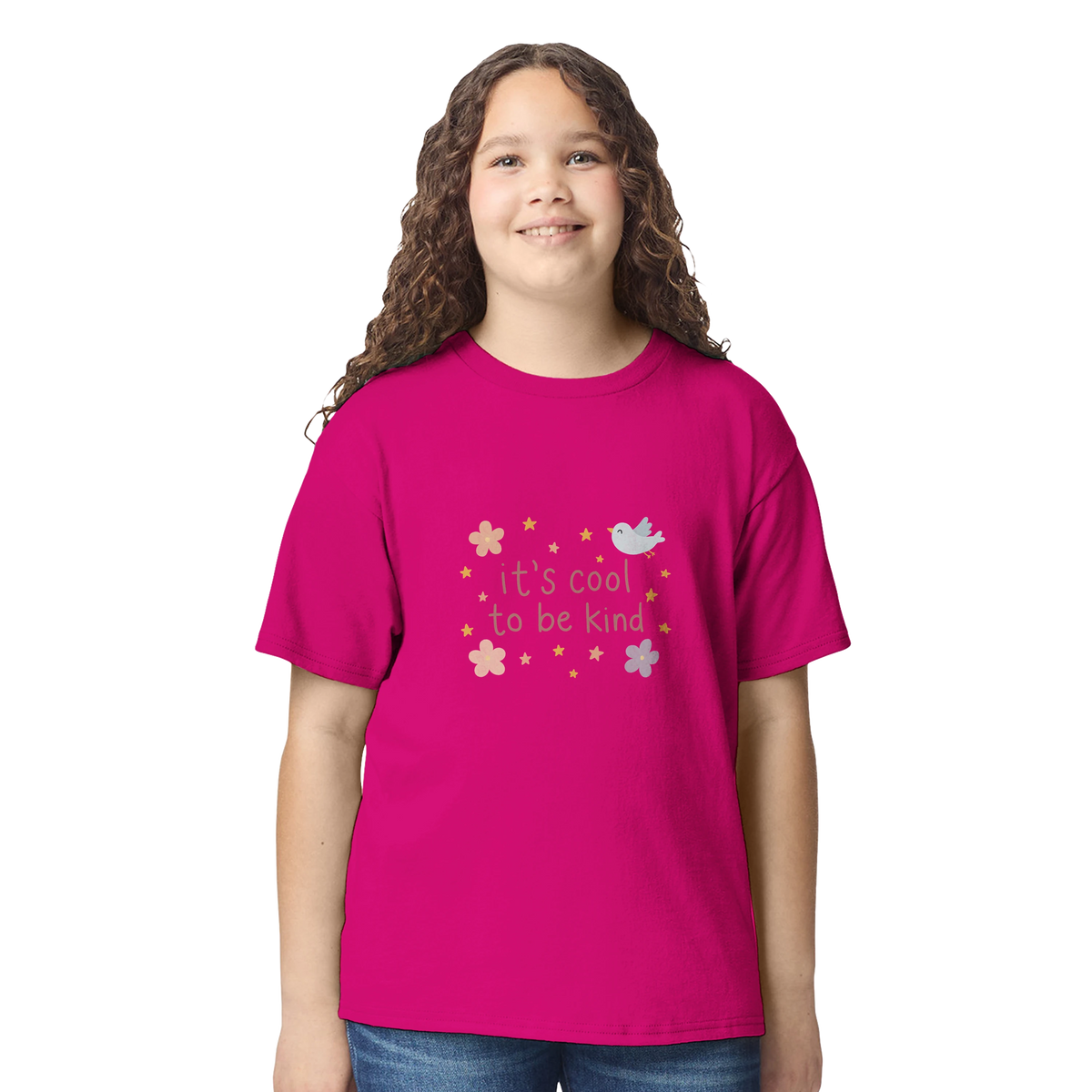 It’s Cool to Be Kind – T-shirt voor kinderen