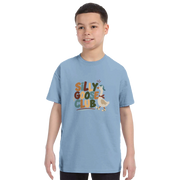 Silly Goose Club Kids T-Shirt - Light Blue #oran_light-blue
