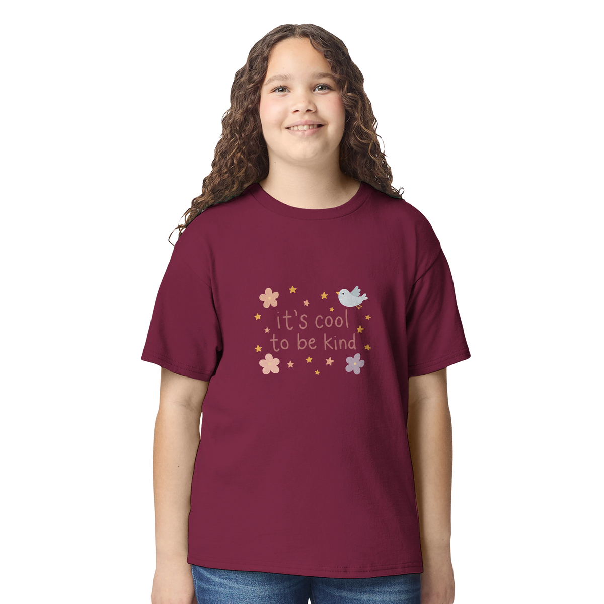 It’s Cool to Be Kind – T-shirt voor kinderen