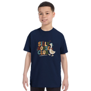 Silly Goose Club Kids T-Shirt - Navy #oran_navy