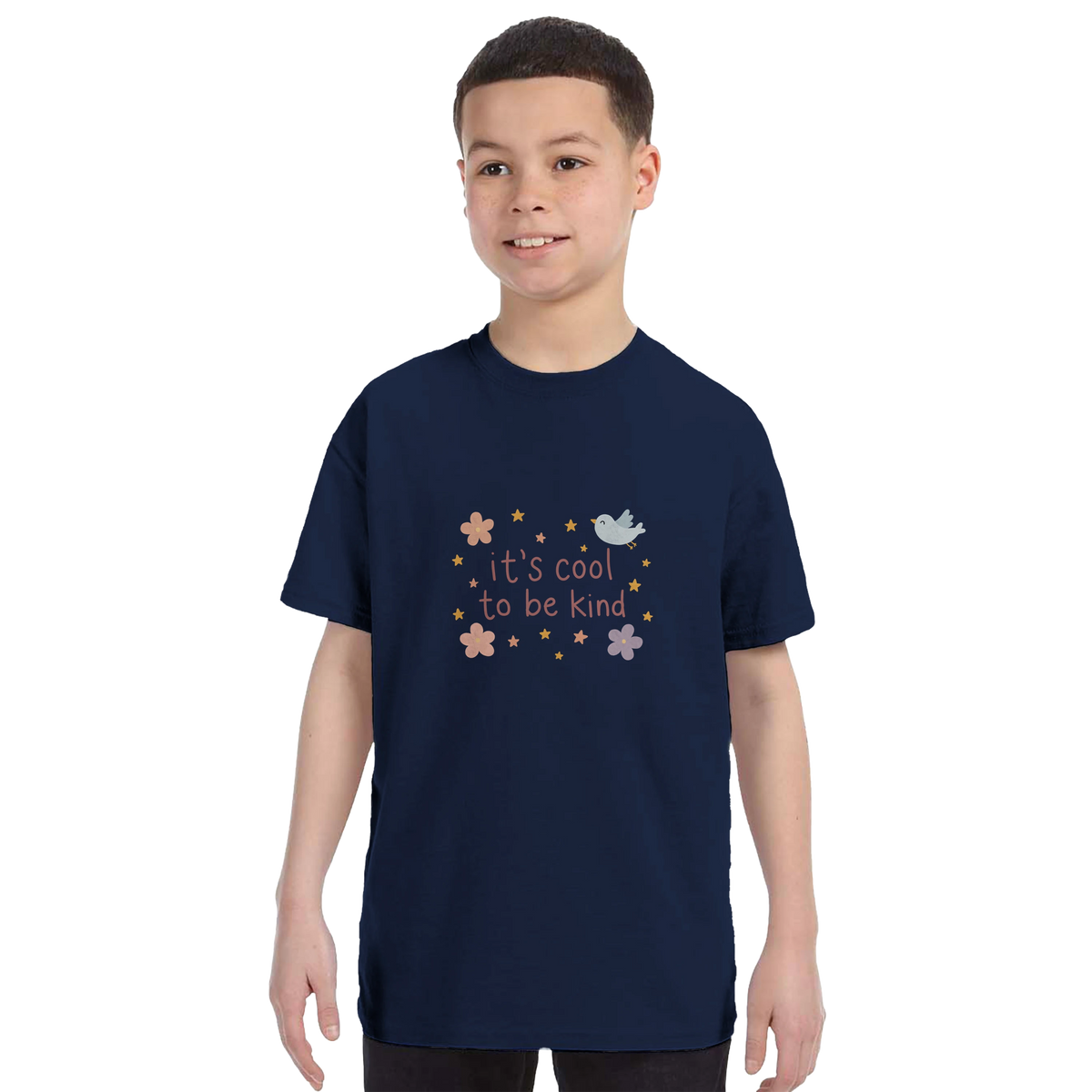 It’s Cool to Be Kind – T-shirt voor kinderen