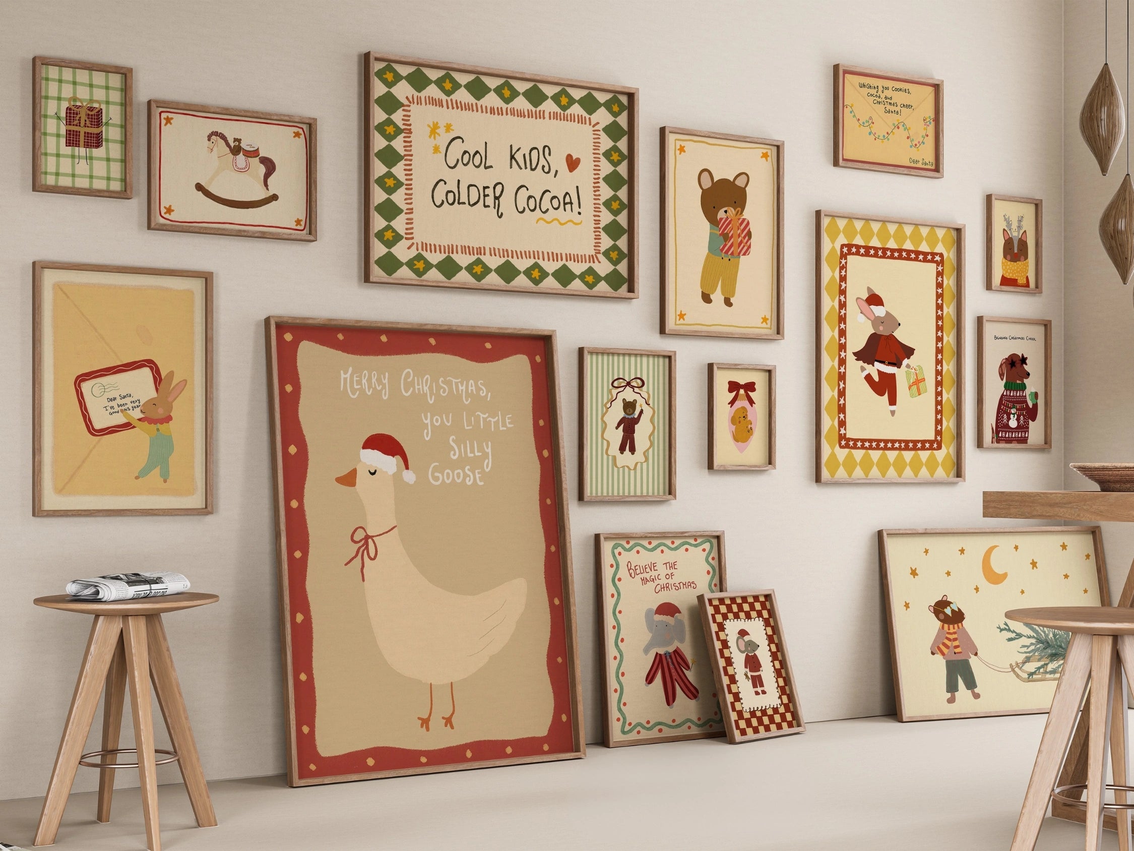 Handmade Christmas Nursery, 60 prints