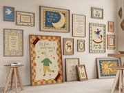 Christian Nursery – Bundle di stampe da parete – 50+ illustrazioni stampabili