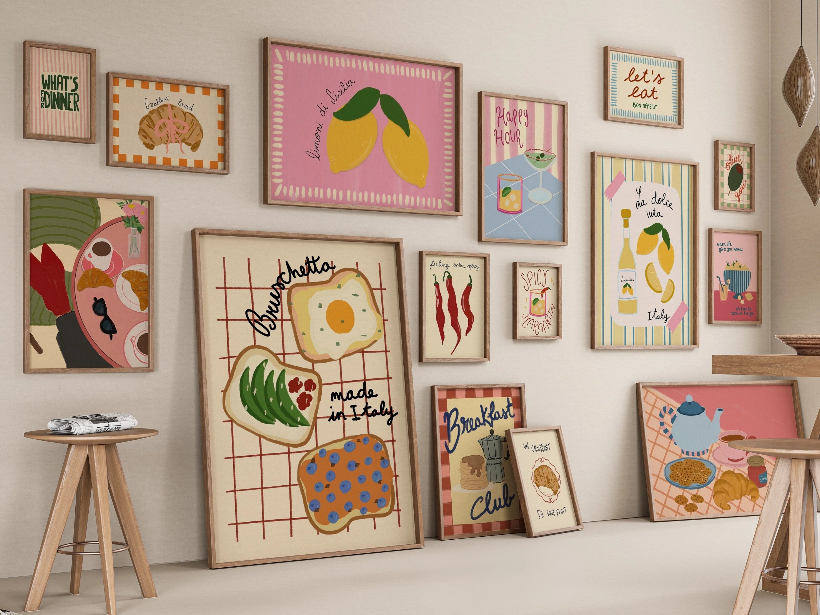 Cucina fatta a mano, oltre 100 stampe