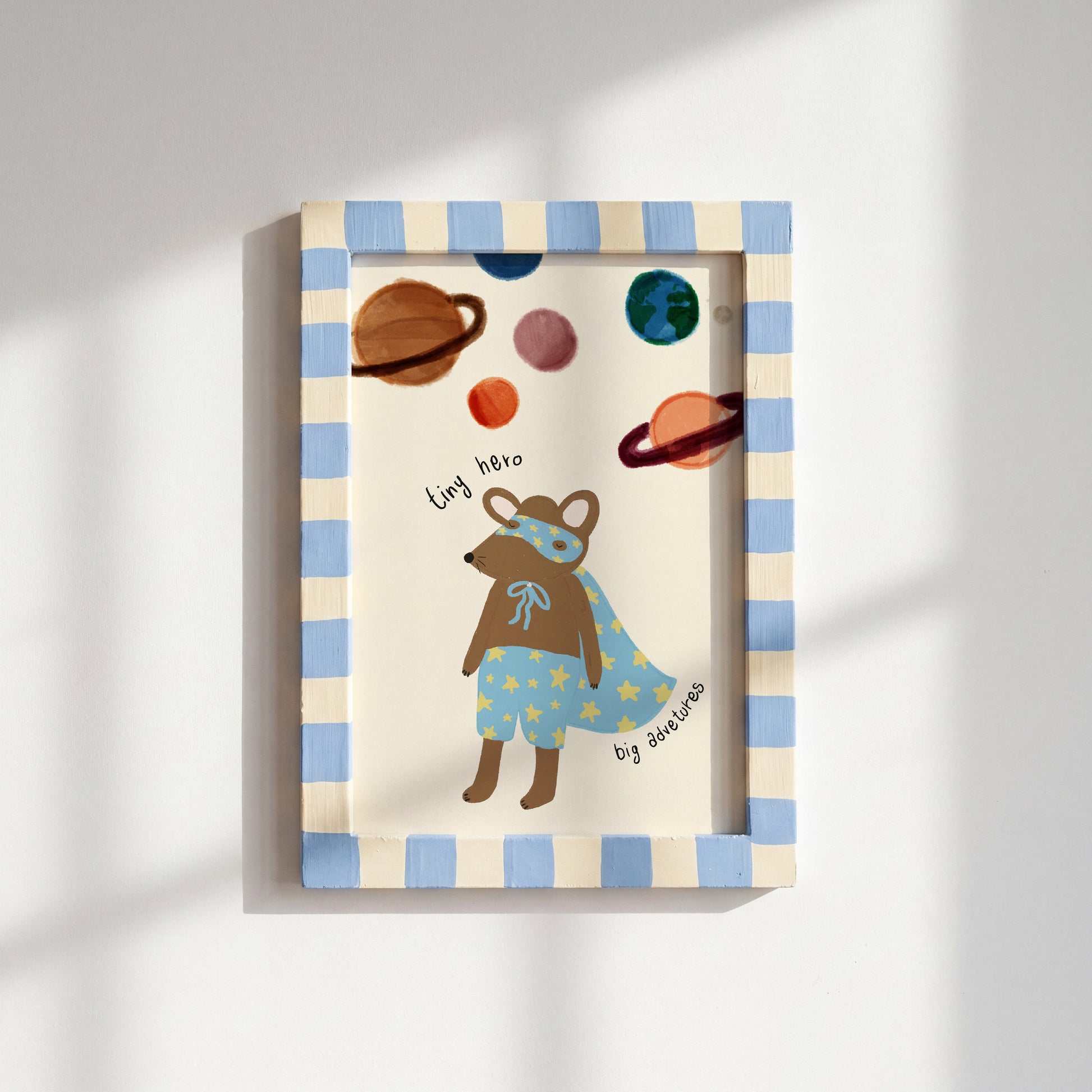 Tiny Hero Big Adventures, Space Nursery Decor