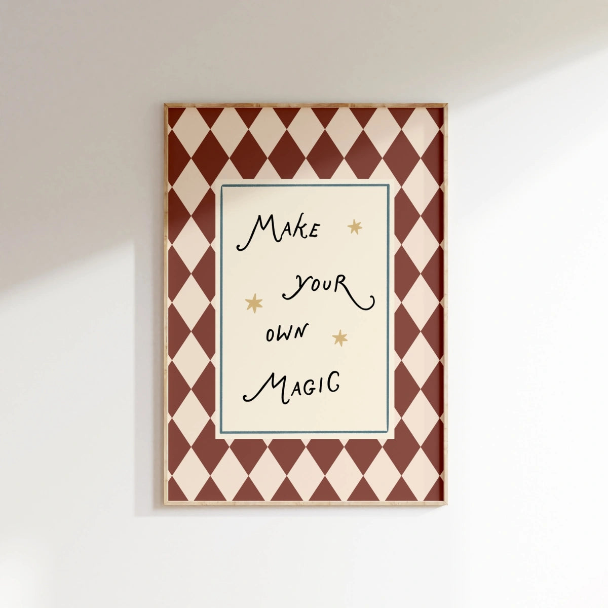 Inspirational Typography Wall Art, Circus Nursery Decor