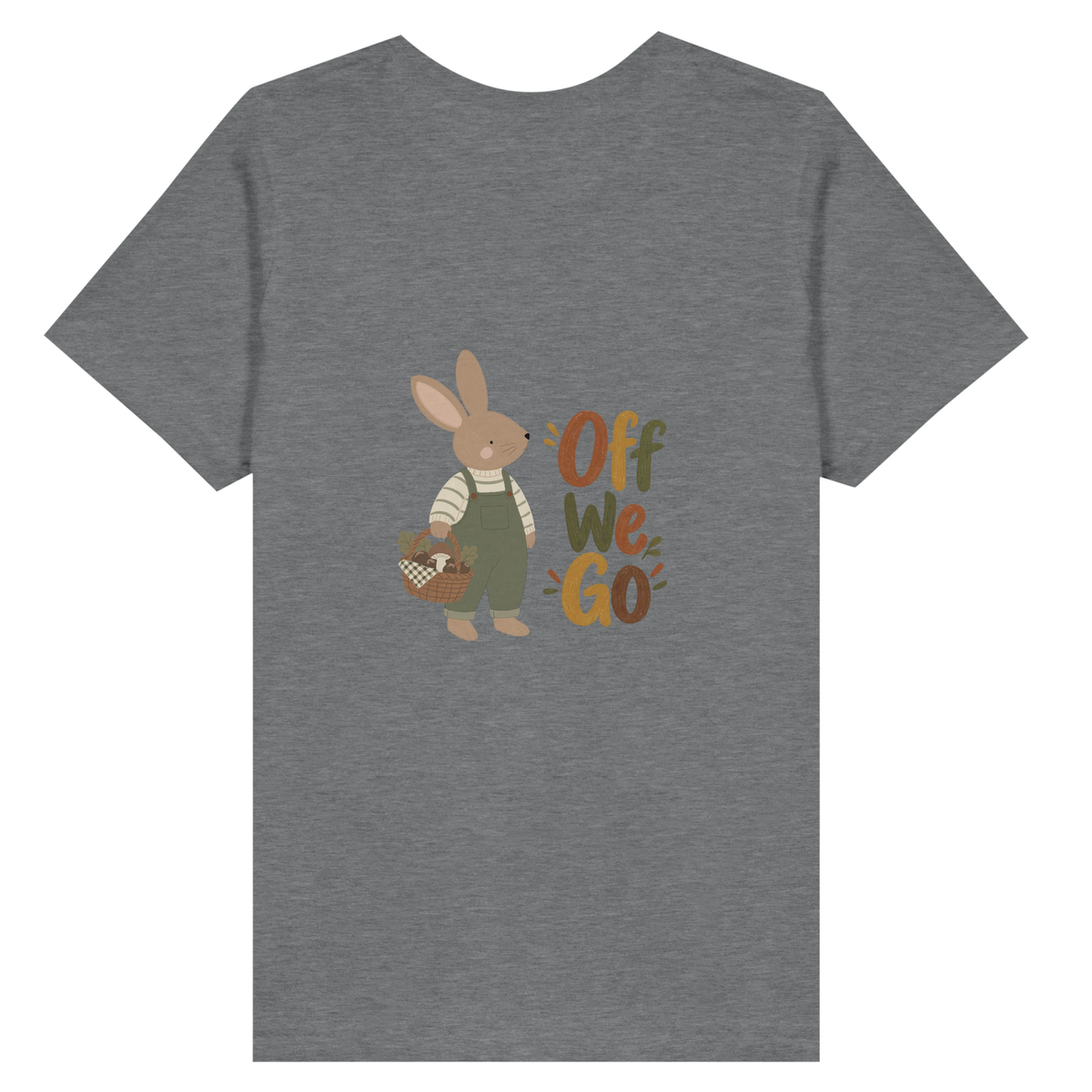 Off We Go Bunny – Premium Toddler T-Shirt