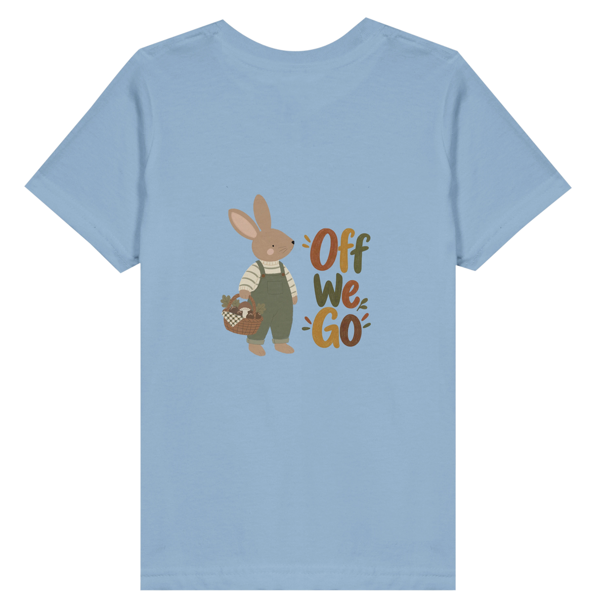 Off We Go Bunny – Premium Toddler T-Shirt
