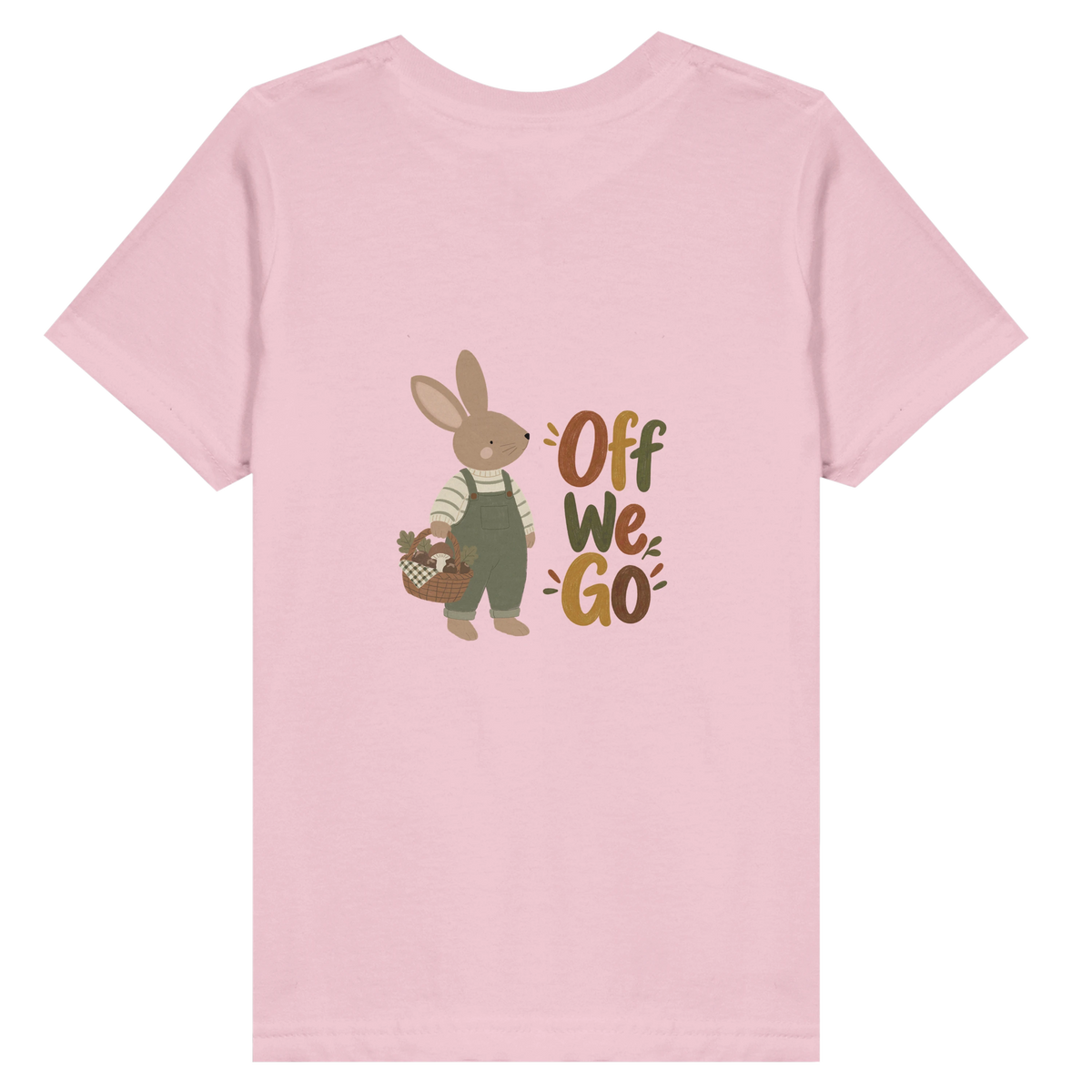Off We Go Bunny – Premium Toddler T-Shirt