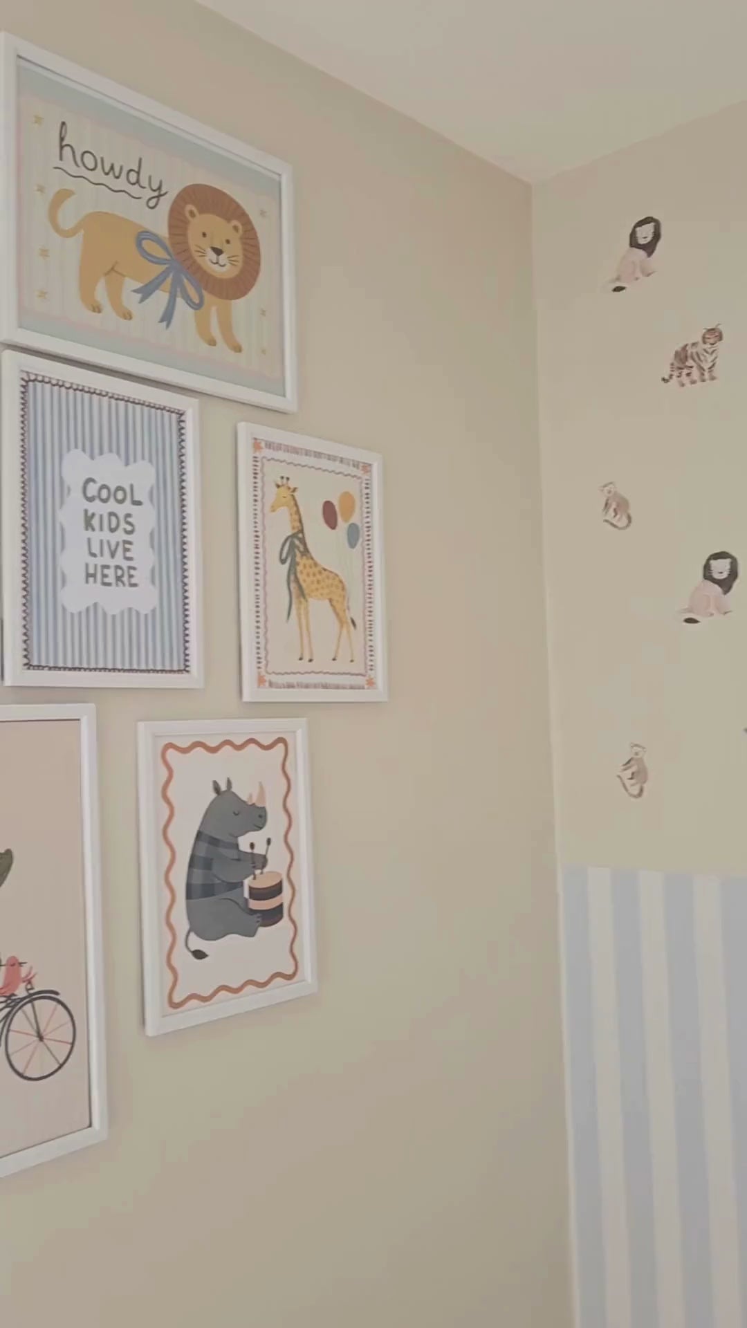 Vintage Jungle – Kunst für Baby- und Kinderzimmer