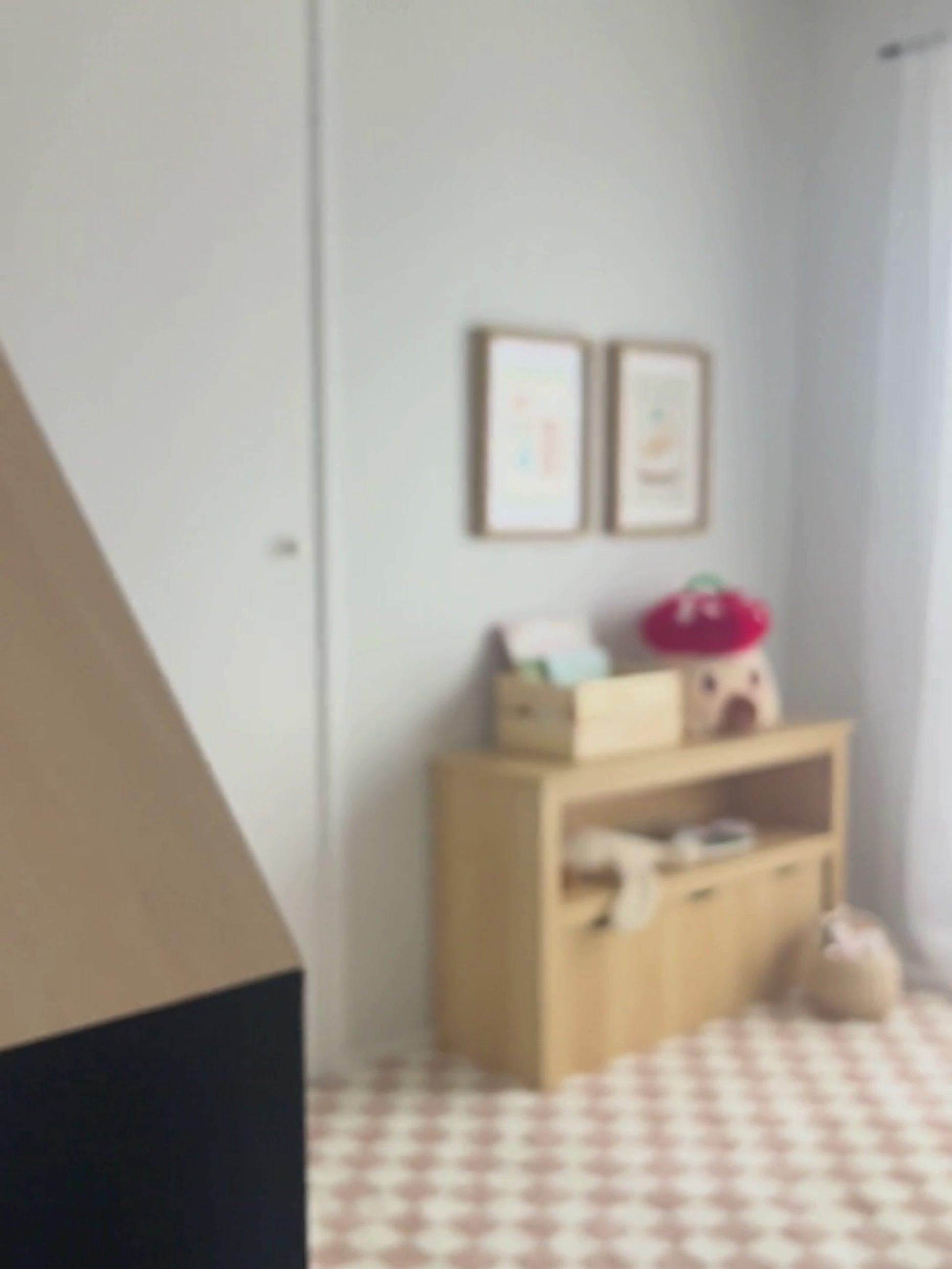 Stampa per cameretta di cuccioli e gattini - Simpatica decorazione murale con animali per bambini