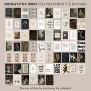 Dark Academia Wall Art Bundle – 70+ Printable Designs