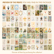 Vintage Nursery Wall Art Bundle – 140+ Printable Designs