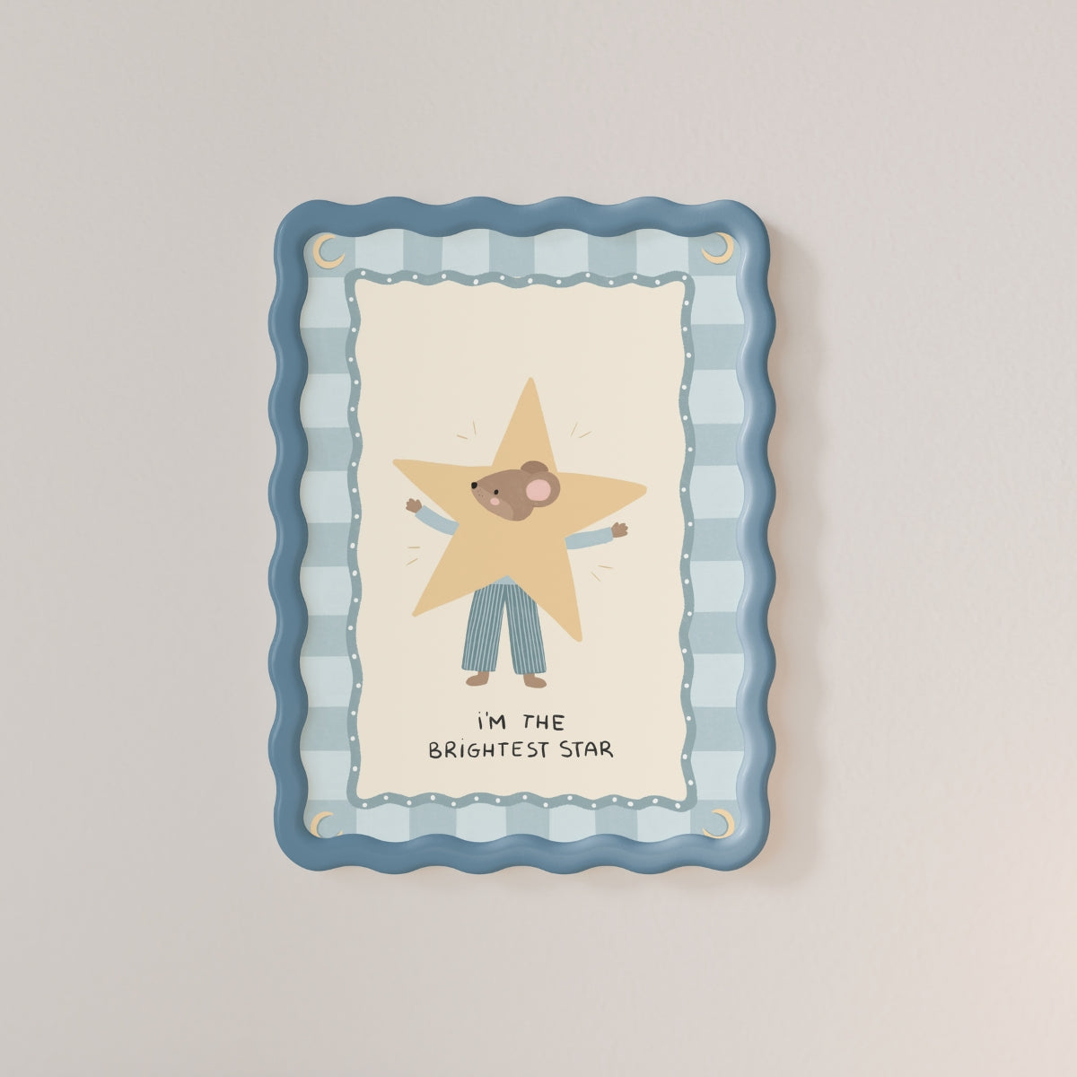 Brightest Star Nursery Print, Space Nursery Decor