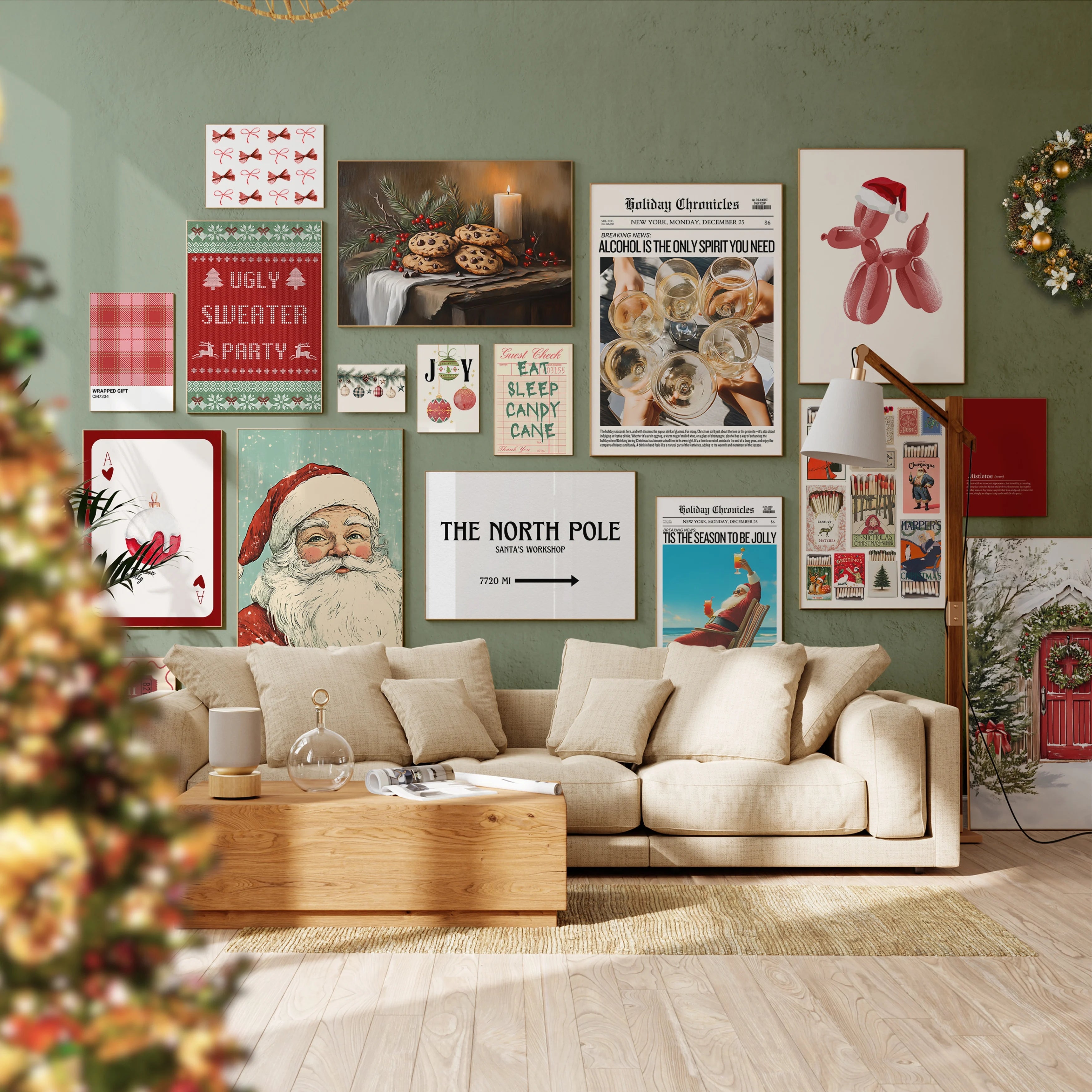 Noël tendance, plus de 600 imprimés