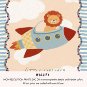 Dreamy Space Nursery Wall Art Bundle – 50+ Printable Designs