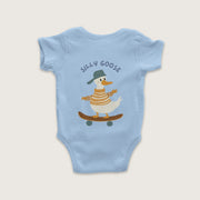 Silly Goose Skateboard – Baby Short Sleeve Bodysuit