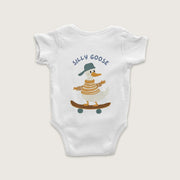 Silly Goose Skateboard – Baby Short Sleeve Bodysuit