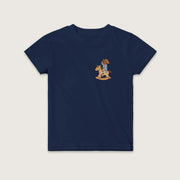 Cowboy Bear Rocking Horse – Baby-T-shirt