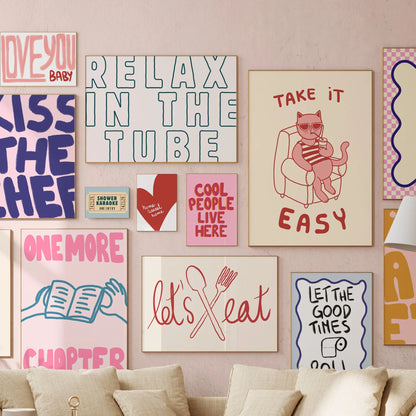 Handmade Quote Decor, over 200 prints