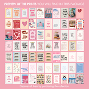Bookish Wall Art Bundle Vol. 1 – 100+ Printable Designs