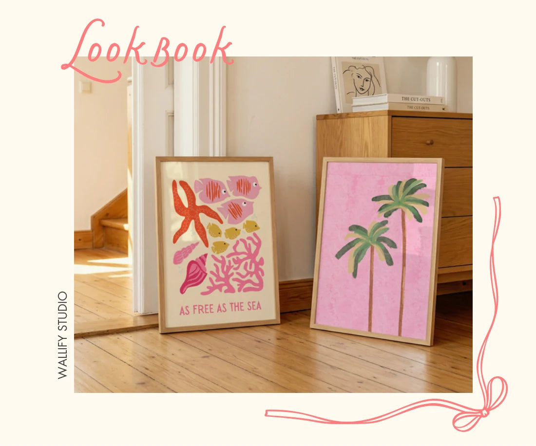 Pink Coastal lookbook cover